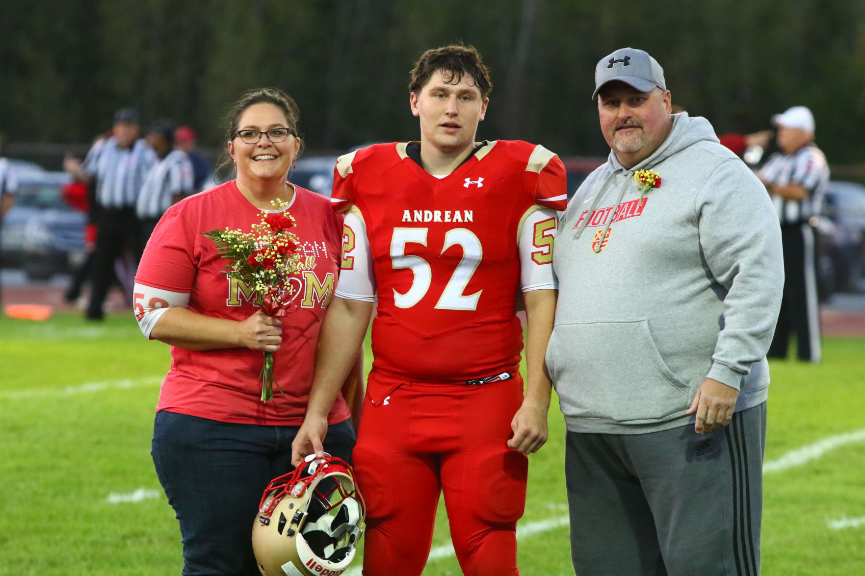 Faces of the Region: Kankakee Valley at Andrean football